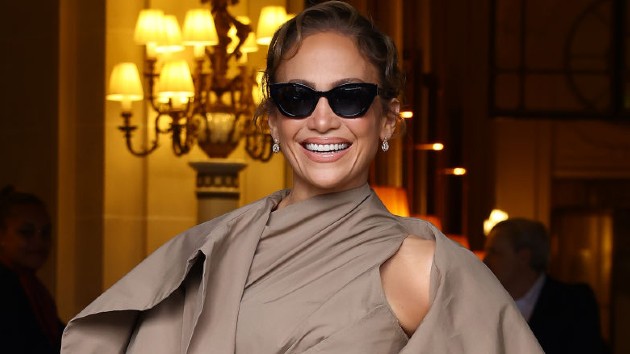 Jennifer Lopez shares video from her Bridgerton-themed 55th birthday party